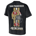 San Francisco 49ers Helmet Graphic Washed Tee