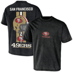 San Francisco 49ers Helmet Graphic Washed Tee