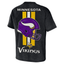 Minnesota Vikings Mineral Football Fan Casual Washed Tee