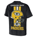 Green Bay Packers Football Fan Casual Washed Tee