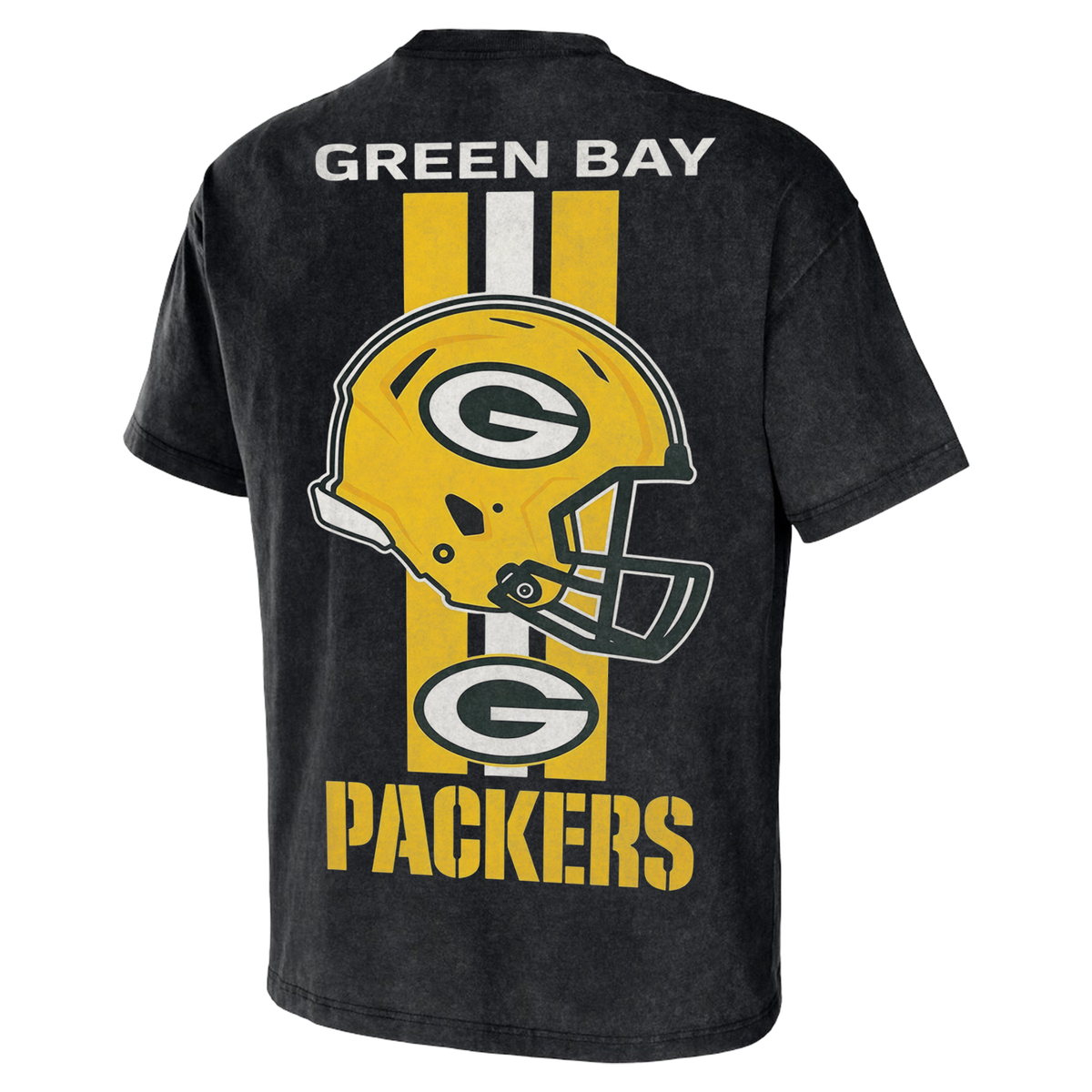 Green Bay Packers Football Fan Casual Washed Tee