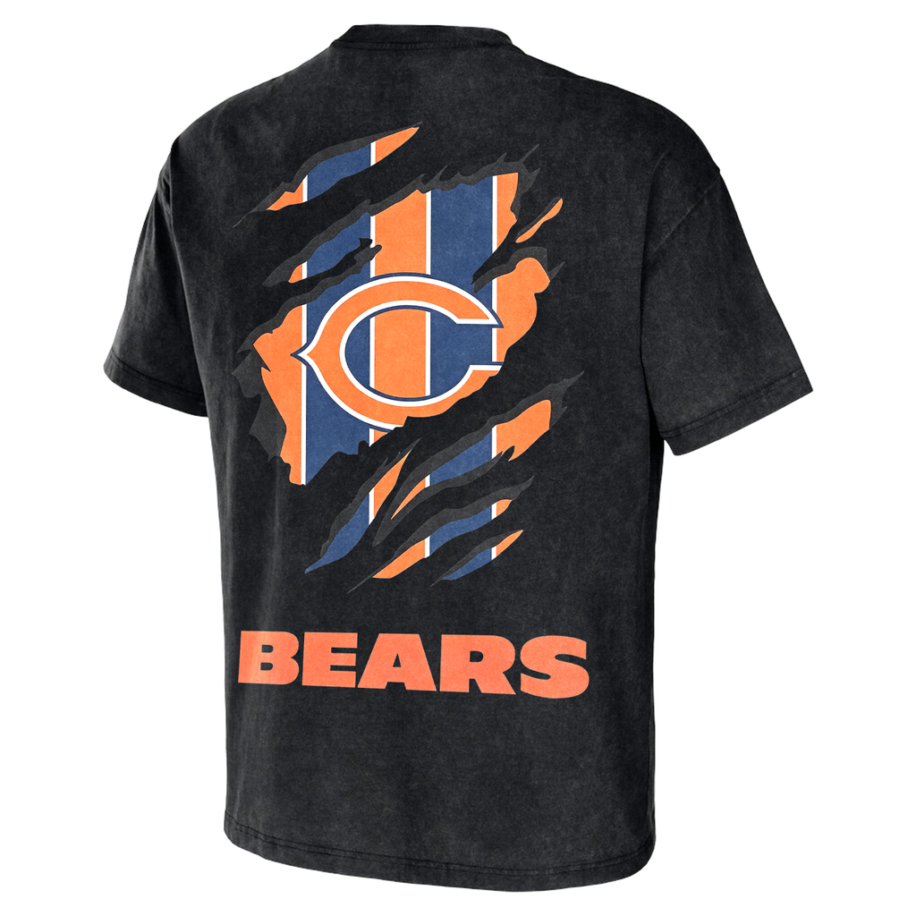 Chicago Bears Football Fan Casual Washed Tee