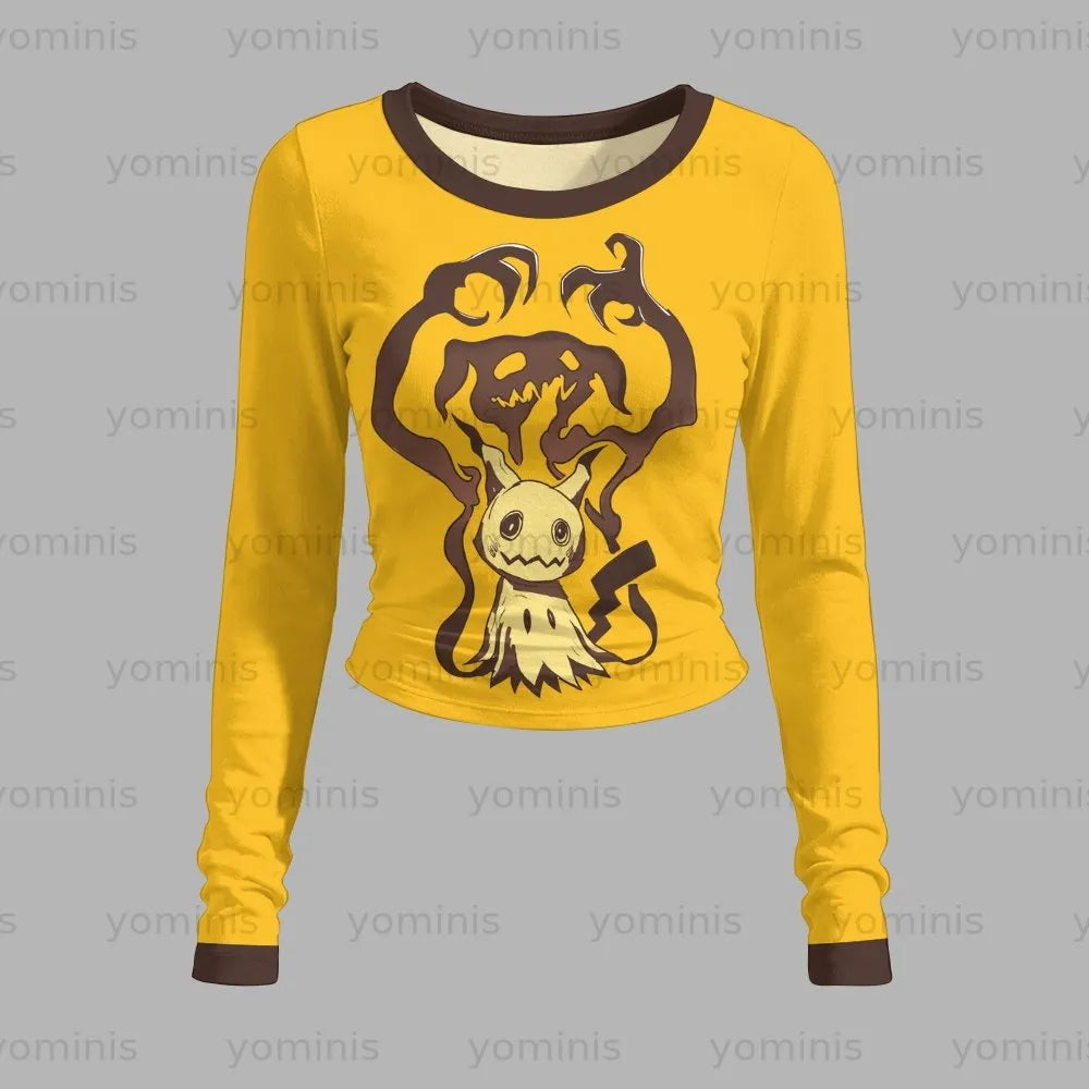Pokémon  Long-sleeved double-layer stretch pants set Secondary image