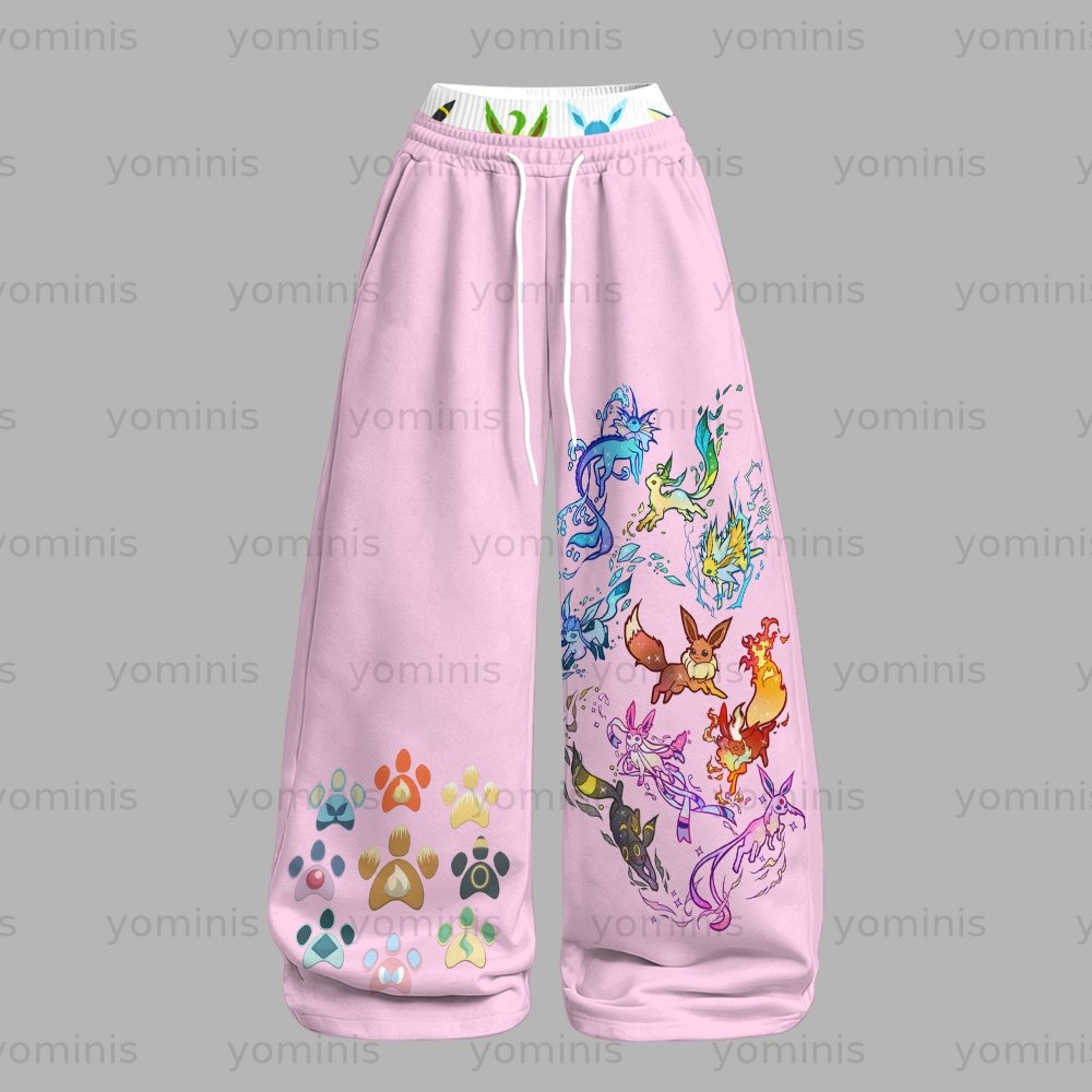 Pokémon Long-sleeved double-layer stretch pants set