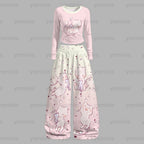Pokémon Long-sleeved double-layer stretch pants set