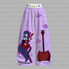 "Adventure Time" Long-sleeved double-layer stretch pants set