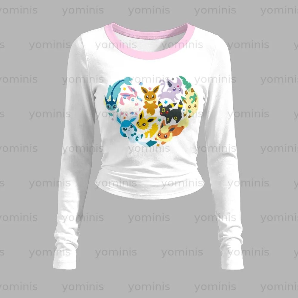 Pokémon Long-sleeved double-layer stretch pants set Secondary image