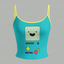 Adventure Time Finn Jake BMO Top & Elasticated Trousers Two-Piece Set