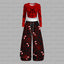 "Spider-Man" Long-sleeved double-layer stretch pants set
