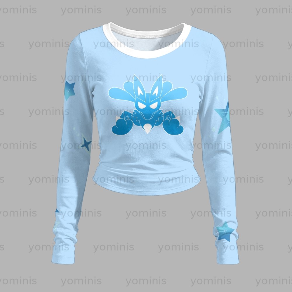 Pokémon Long-sleeved double-layer stretch pants set Secondary image